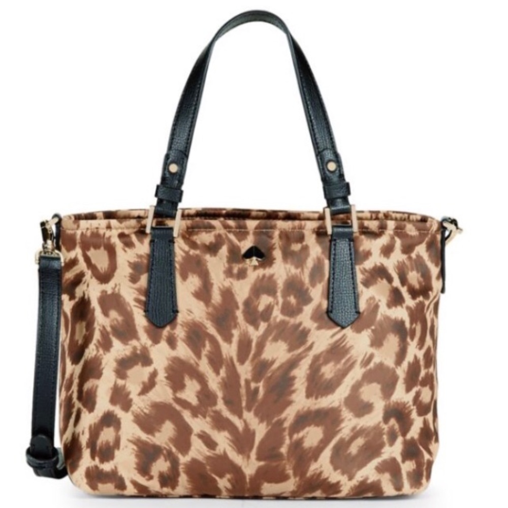 SALE 🆕🌸 Kate Spade Leopard Small Crossbody Tote